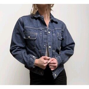 Vintage 1970's Ranchcraft Penn-Prest Denim Biker Jacket Women’s Small